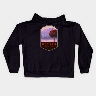 Boysen State Park Kids Hoodie